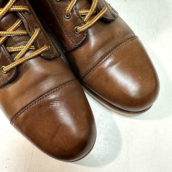 RARE Rancourt & Co. x Helm Muller Harrier Cap Toe Boot Wedge Sole USA 11.5 D main image 9